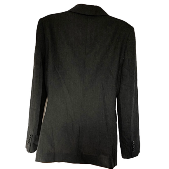 Charcoal 3 Button Blazer - Picture 6 of 6